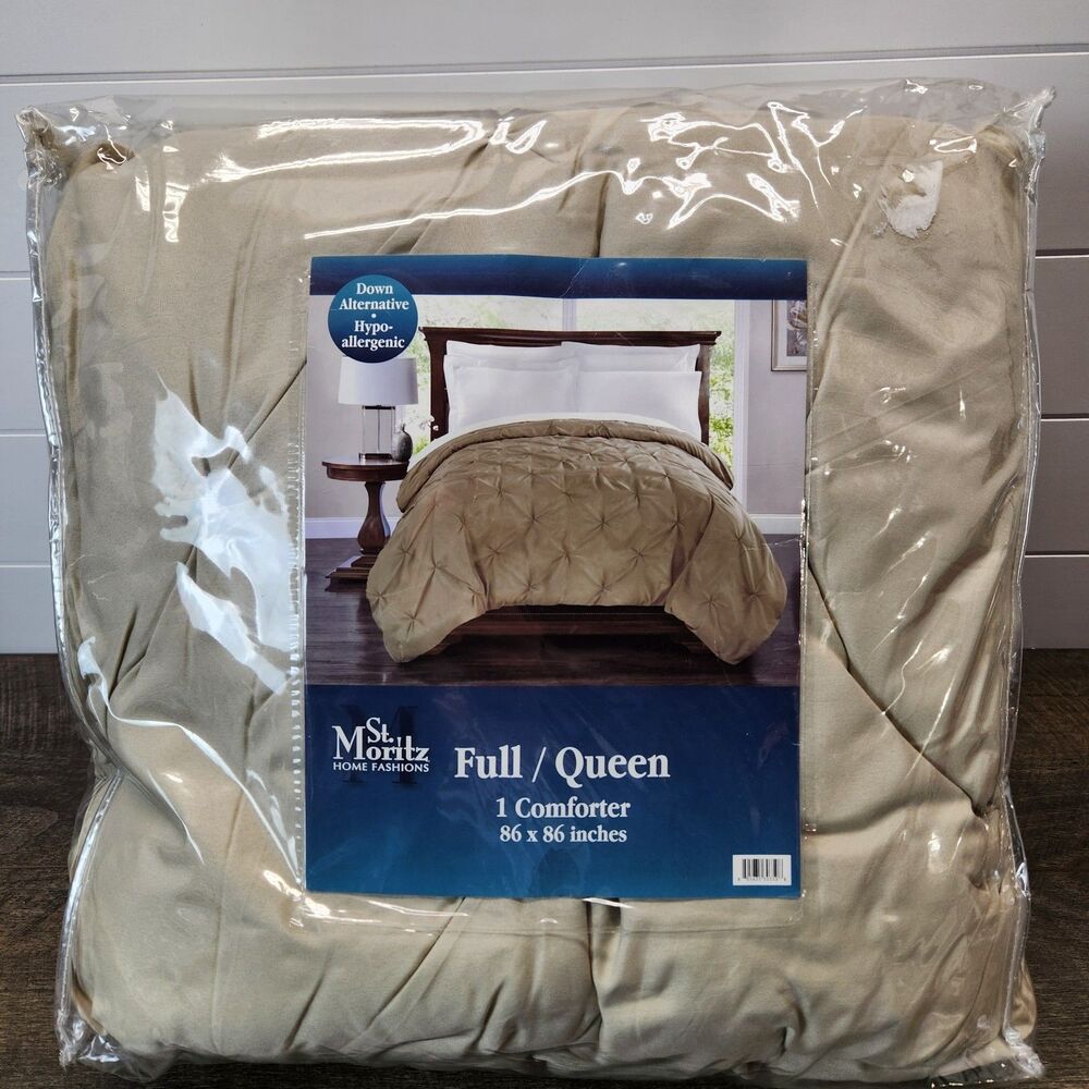 St. Moritz Home Fashions Full/Queen Comforter 86x86 NEW
